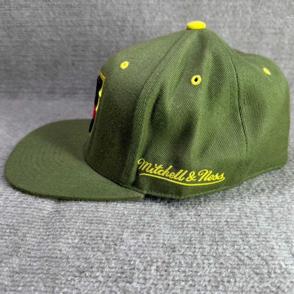 New Jersey Nets Mitchell & Ness Hat Mens 7 1/4 Green NBA Draft Hardwood Classics